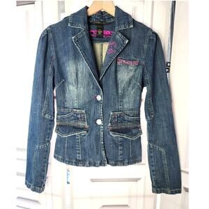 EUC Rocawear Denim Jacket - Medium